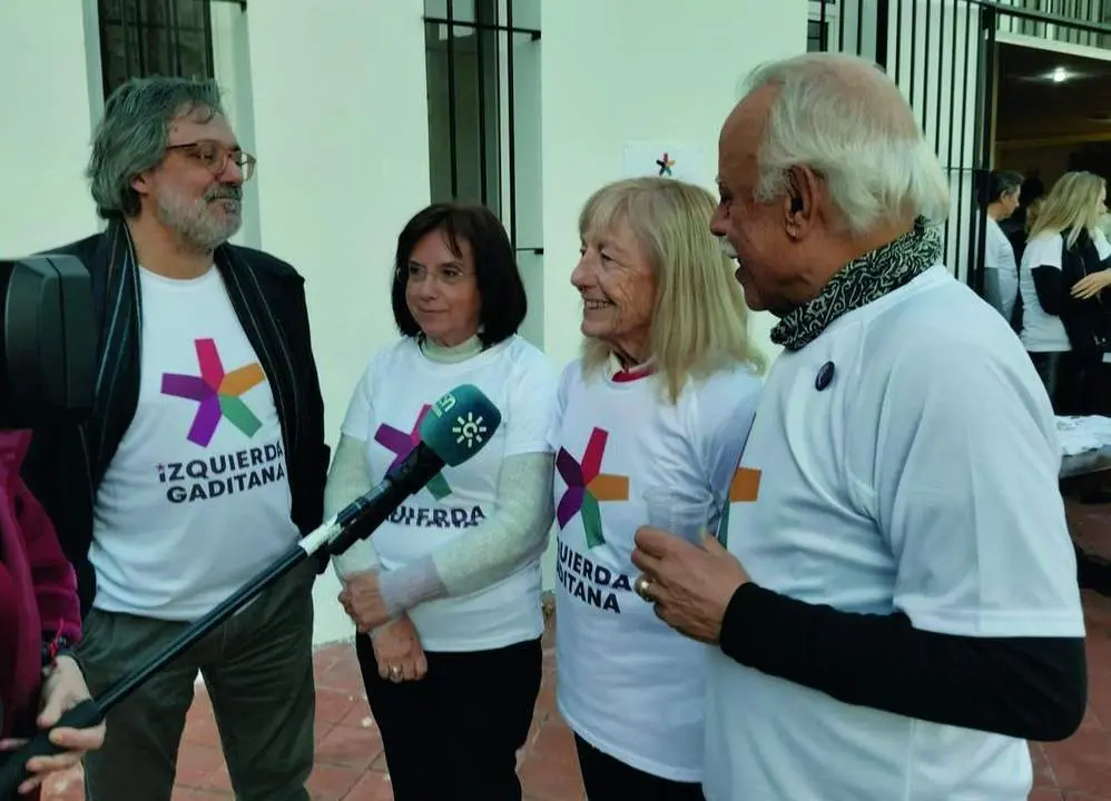 Los portavoces de Izquierda Gaditana. - VIVA
