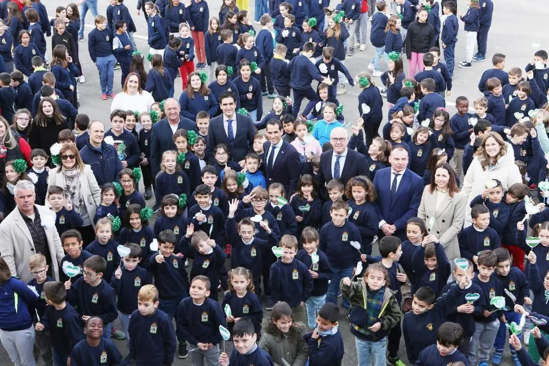 Visita al colegio Alonso Alcal&aacute;.  - Europa Press.