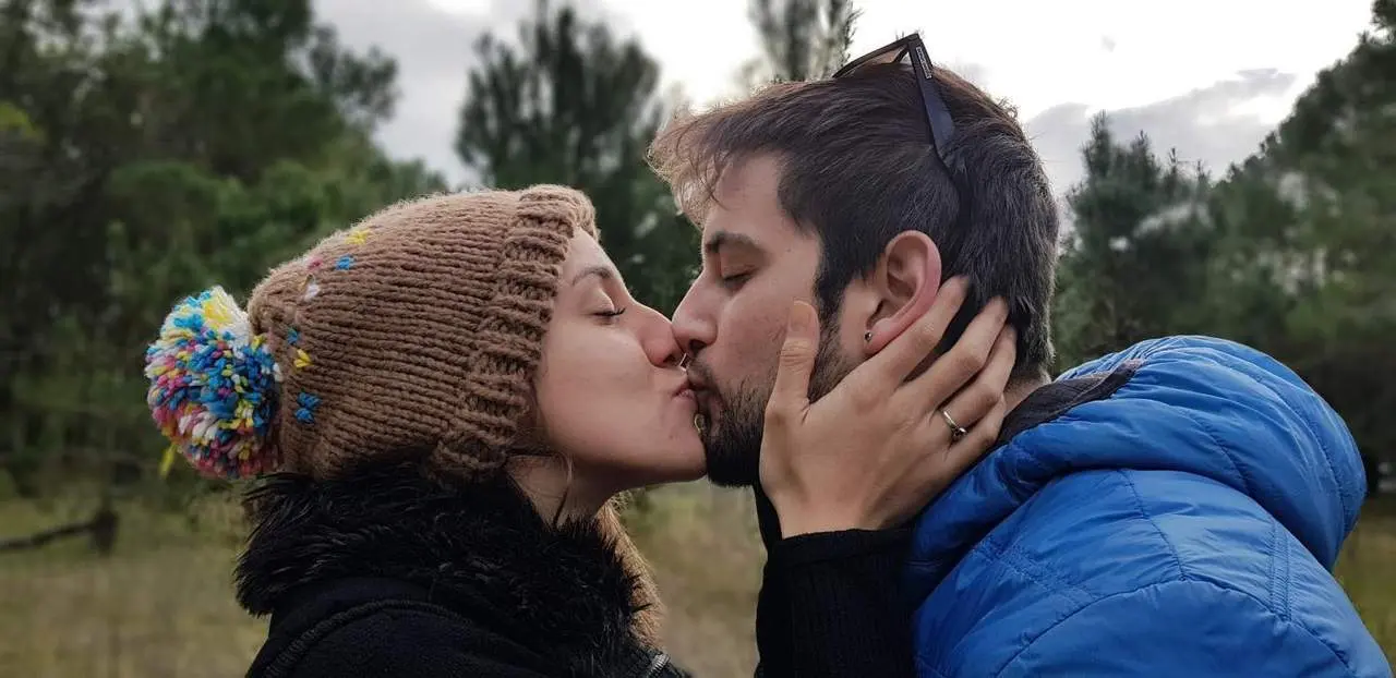 Un beso. - 