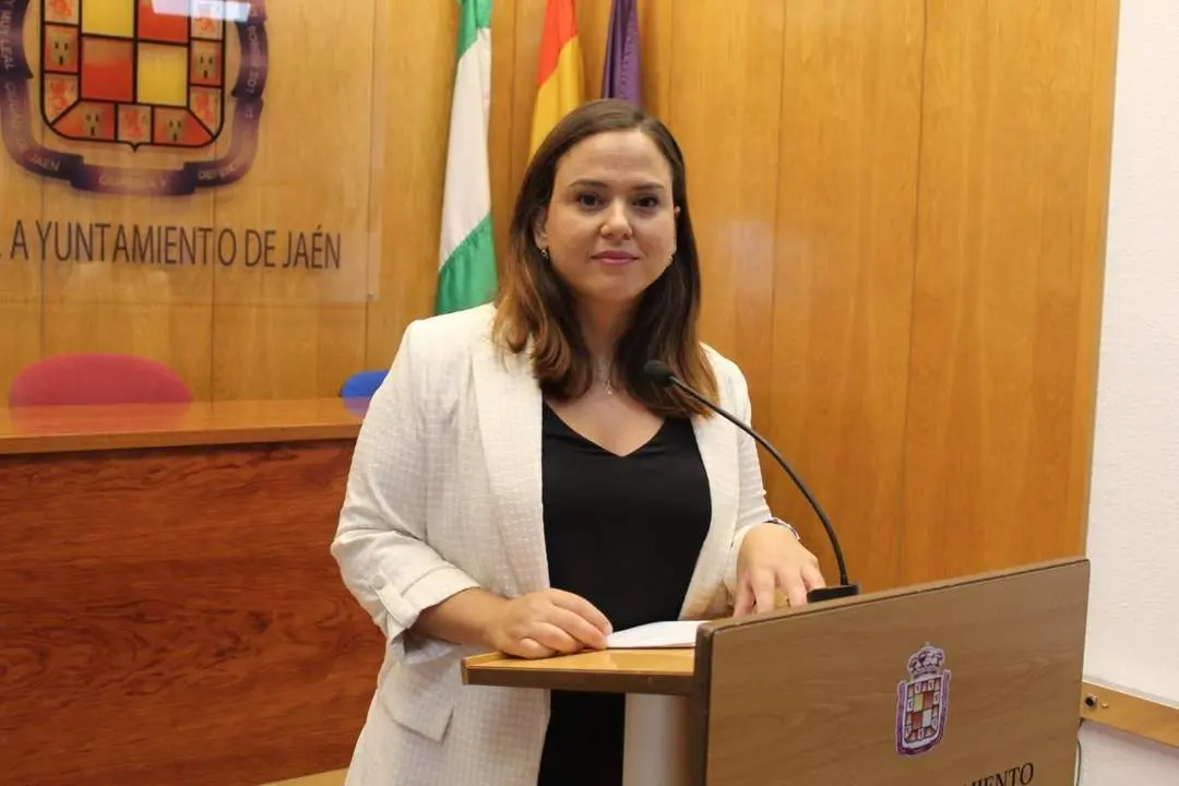 La concejala de Pol&iacute;ticas Sociales, &Aacute;ngeles D&iacute;az. - Viva Ja&eacute;n