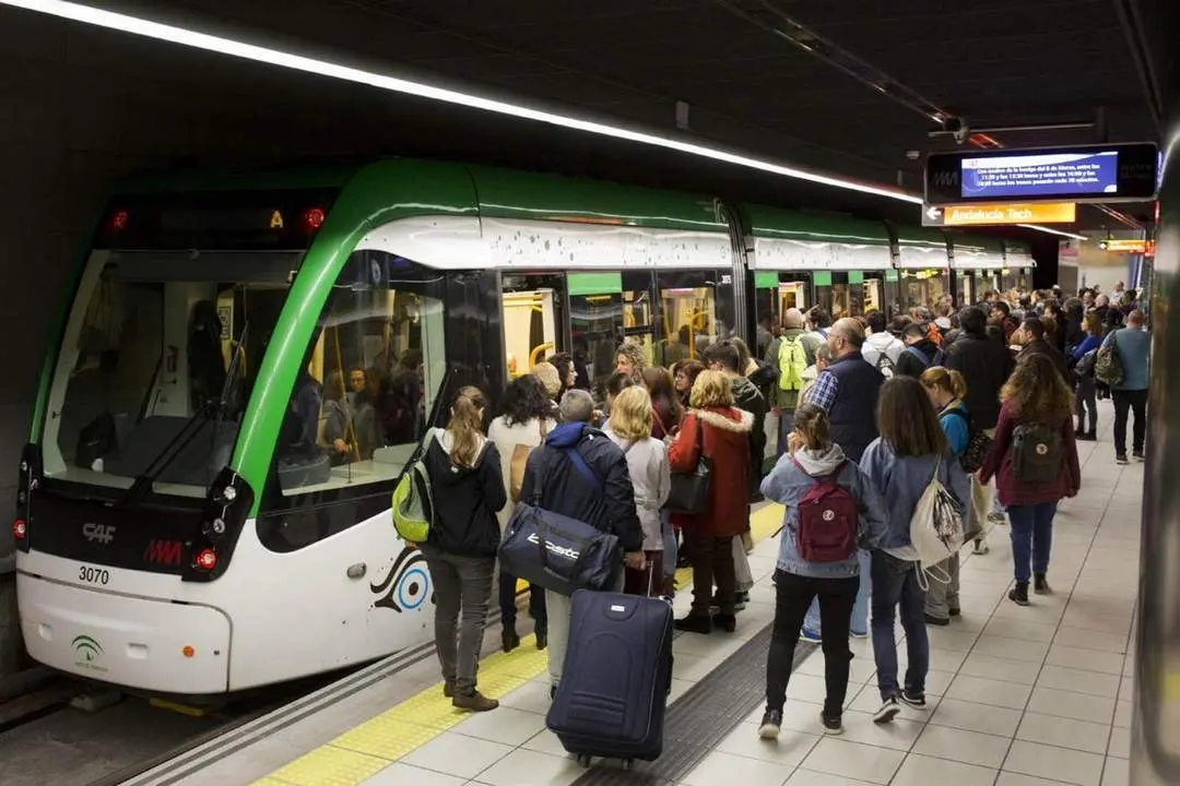 Metro de M&aacute;laga. - JUNTA