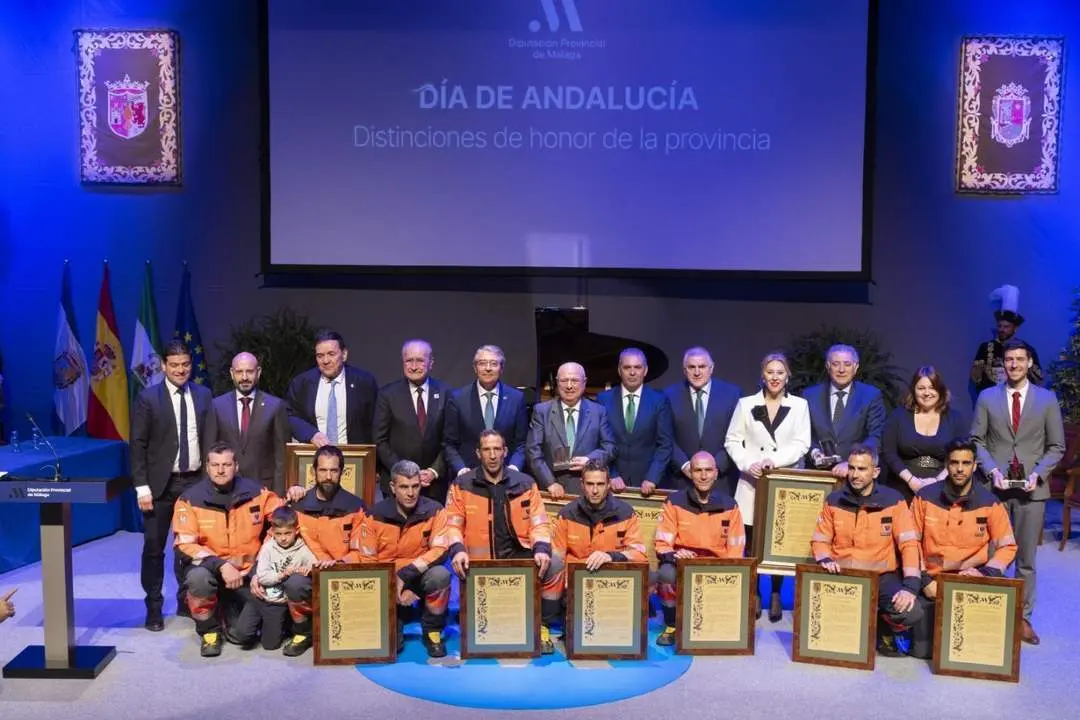Este lunes fue la gala de los galardones 'M de M&aacute;laga'. - DIPUTACI&Oacute;N