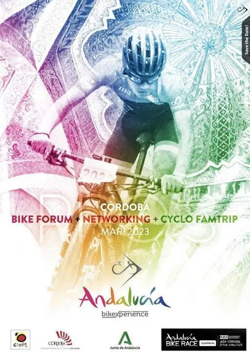 Cartel del encuentro Andaluc&iacute;a BikeXperience. - Junta