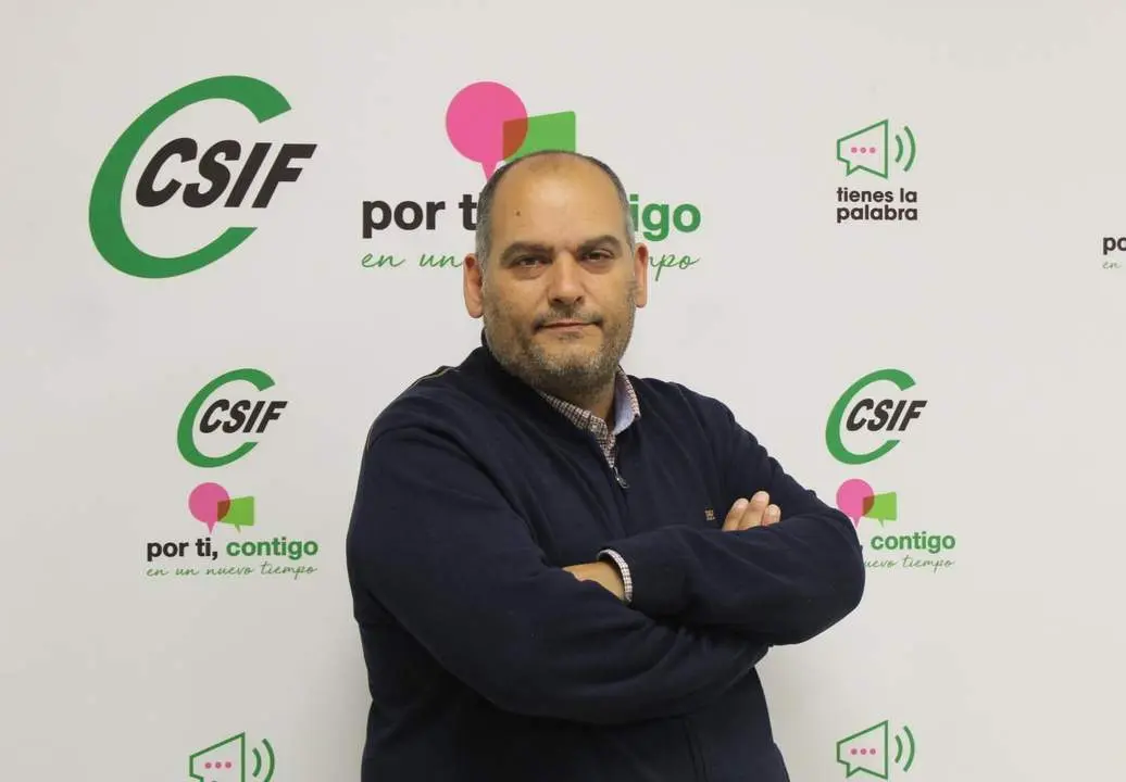  Francisco Javier Dom&iacute;nguez, presidente del sindicato en M&aacute;laga. - CSIF