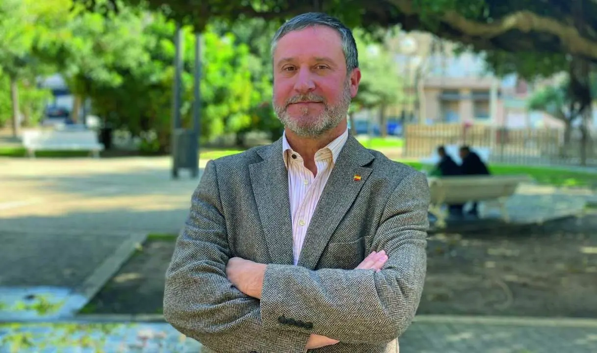Jos&eacute; Ortells, vencedor de las elecciones primarias para presidir el Comit&eacute; Ejecutivo Provincial de Vox.. - A. I.