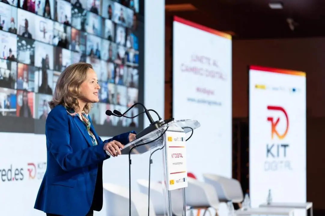 La vicepresidenta primera, Nadia Calvi&ntilde;o.  - MINISTERIO DE TRANSFORMACI&Oacute;N DIGITAL