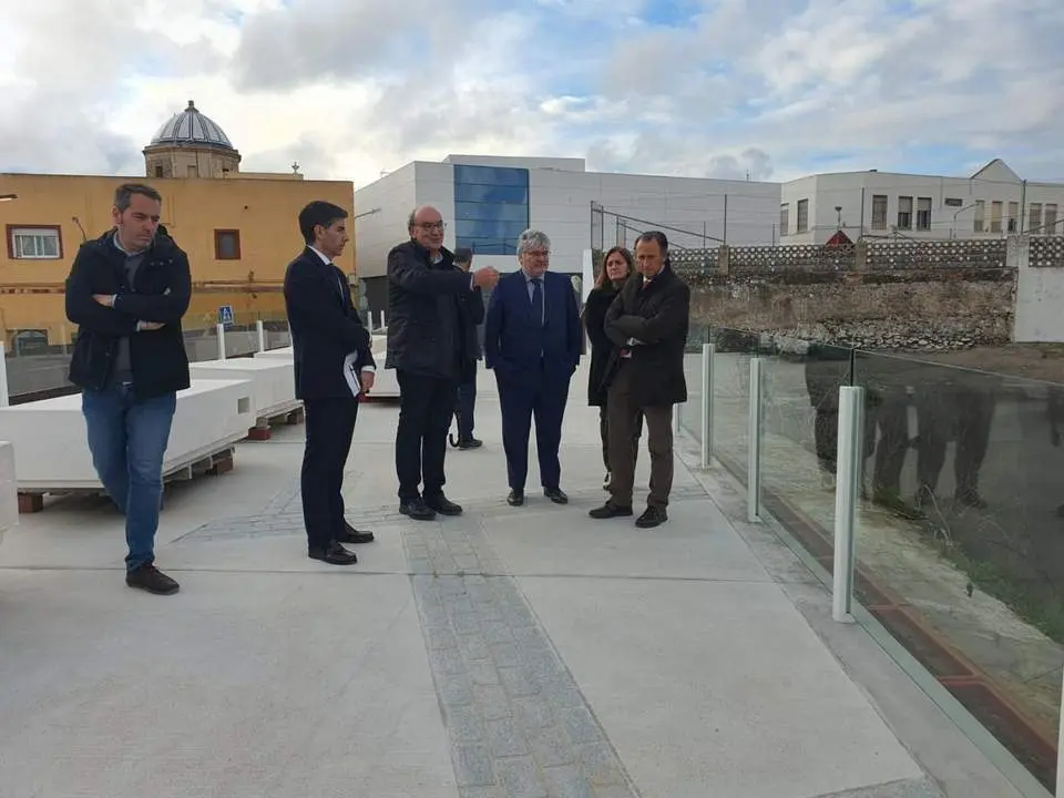 Pablo Garde en su visita a Nueva Gadeira - VIVA
