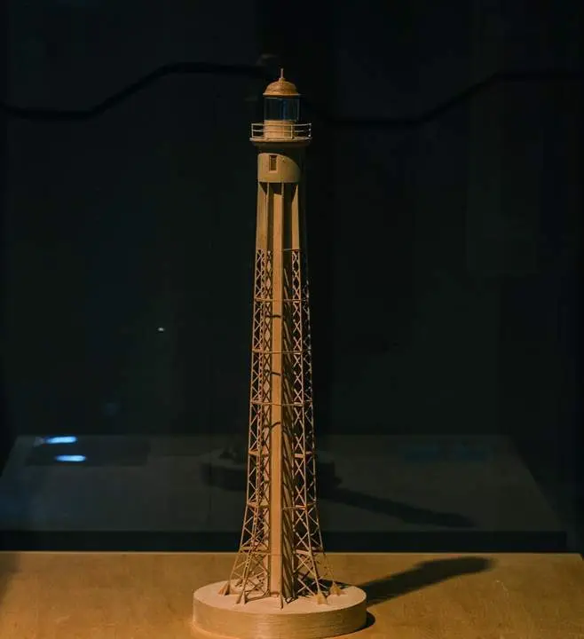 Detalle de la maqueta expuesta.  - Viva