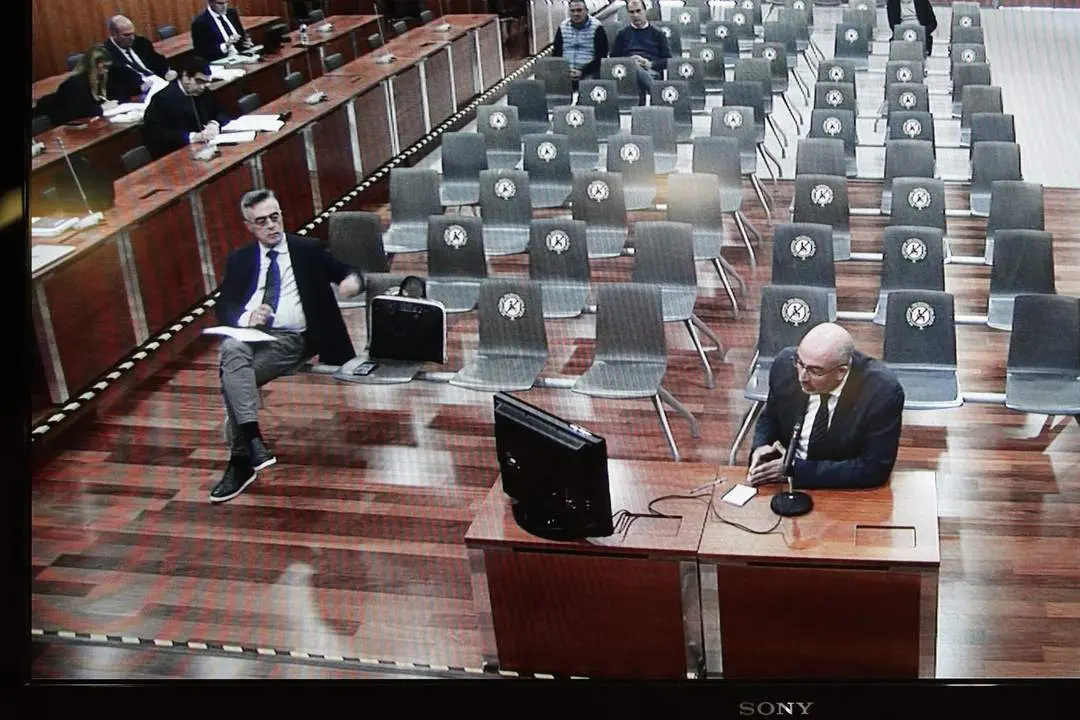 Una de las sesiones del juicio. - EFE/Jorge Zapata