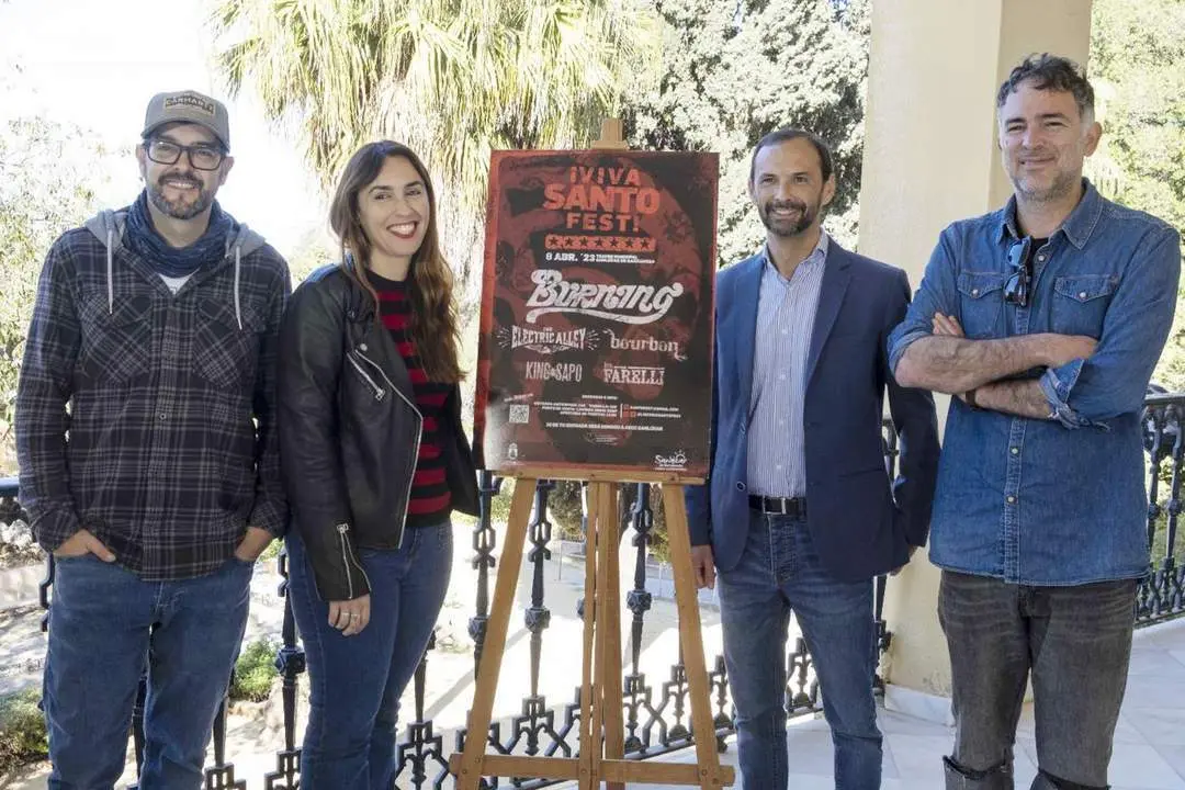 Un momento de la presentaci&oacute;n del cartel anunciador del Festival - A. I.