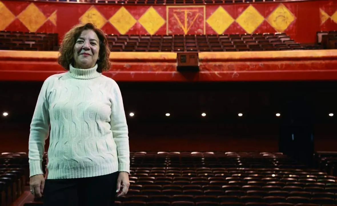 Isamay Benavente en el Teatro Villamarta. - Cristo Garc&iacute;a