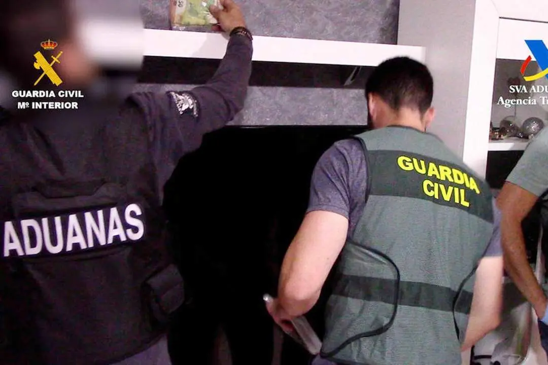 Imagen de archivo de una operaci&oacute;n contra el narcotr&aacute;fico. - G. C.