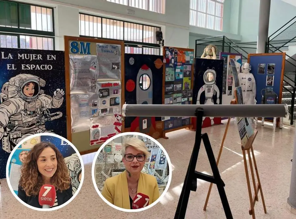 Naves espaciales en clase: as&iacute; se ha convertido un instituto de M&aacute;laga en ciencia ficci&oacute;n