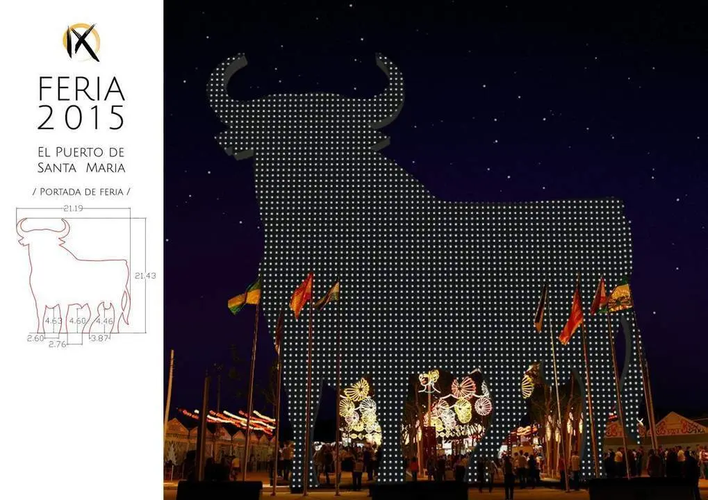 Toro Osborne como portada de la Feria del Vino Fino 2022.  - Viva. 