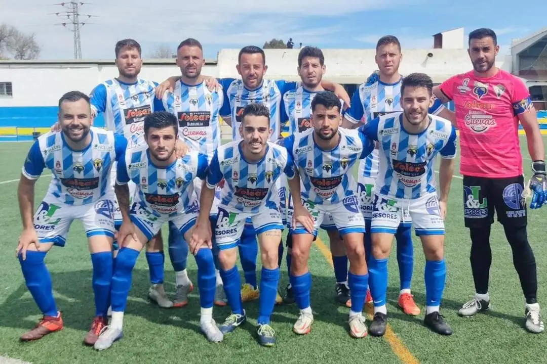 Once inicial que present&oacute; el Rayo Sanluque&ntilde;o en San Bernardo - RS