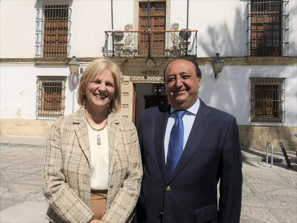 Pelayo junto a Paco Zurita, nuevo fichaje para las municipales. - PP
