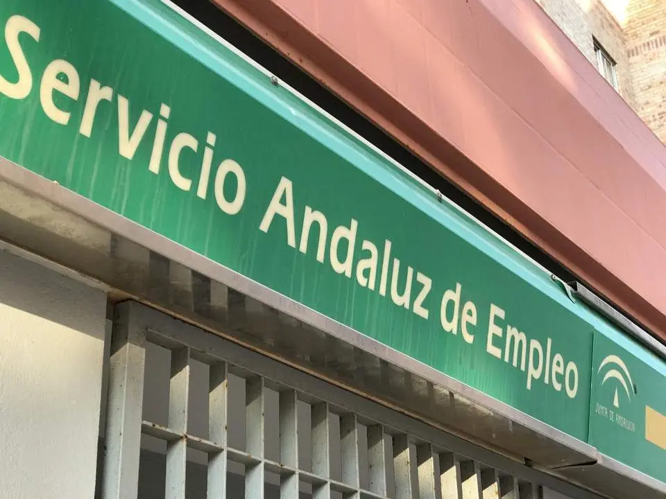 Oficina del Servicio Andaluz de Empleo (SAE) - Una oficina del SAE. 
