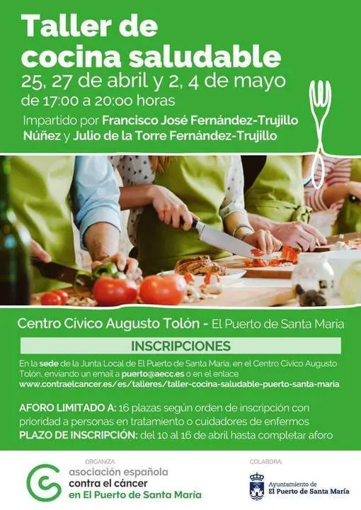 Taller de comida saludable.  - VIVA. 