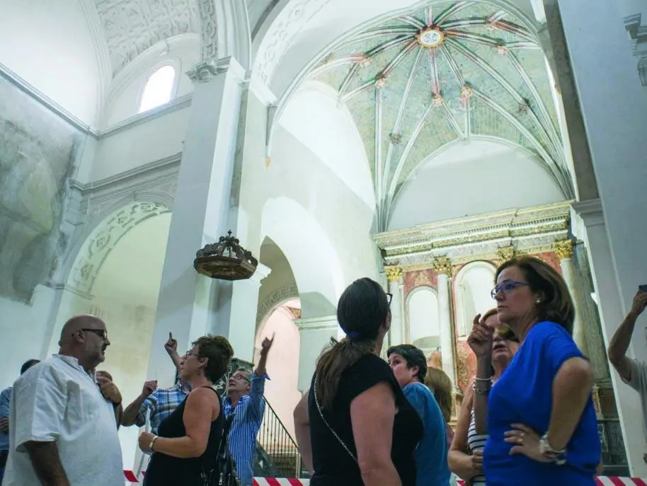 Interior de Santo Domingo en una visita organizada por VIVA. - Viva Ja&eacute;n.