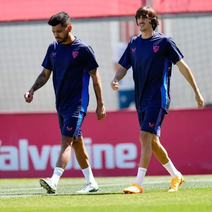 Entrenamiento del Sevilla FC. - @SevillaFC