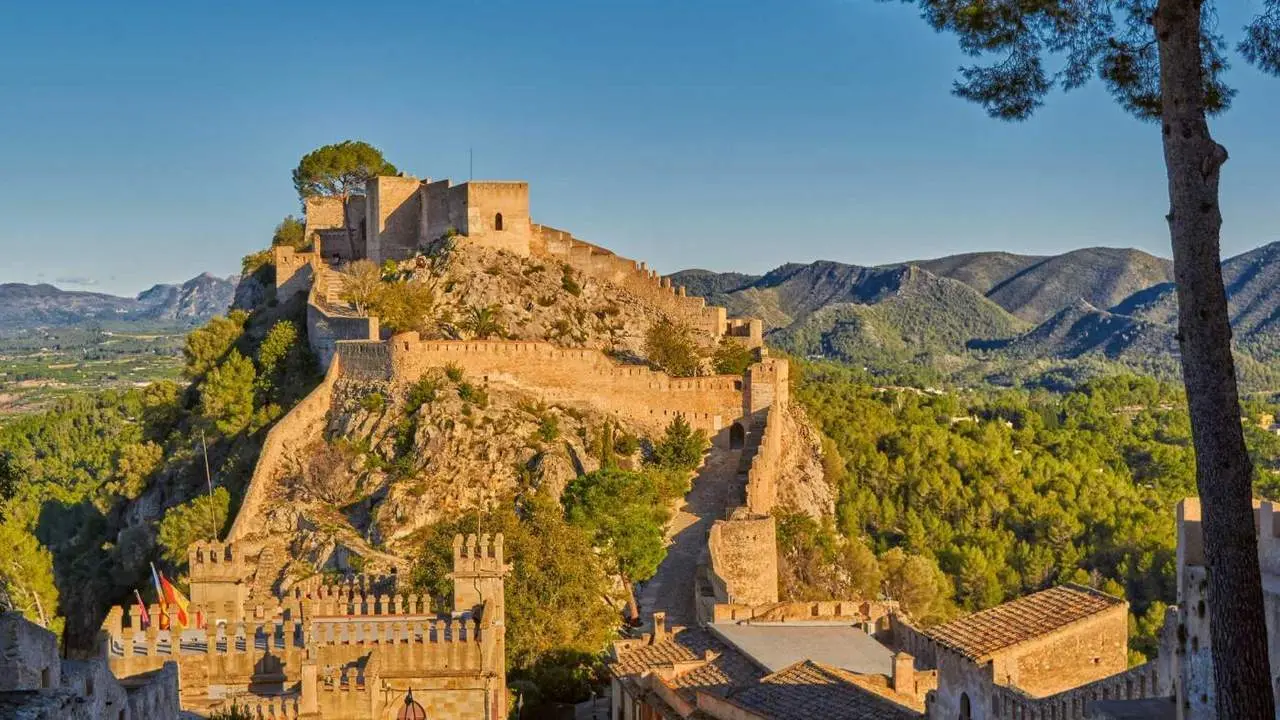 Castillo de X&agrave;tiva. - Comunidad Valenciana