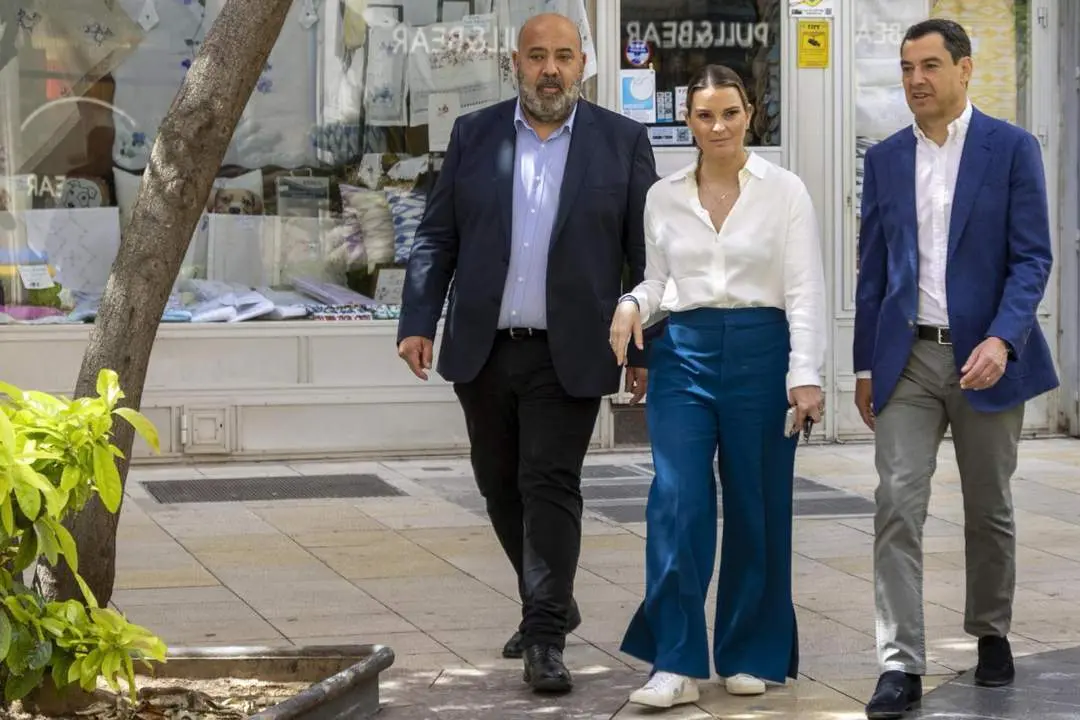 El presidente andaluz visita Palma de Mallorca. - EFE