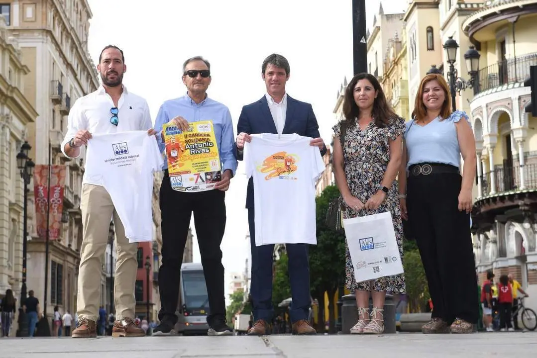Presentaci&oacute;n de la segunda edici&oacute;n de la Carrera Solidaria. - AYUNTAMIENTO DE SEVILLA