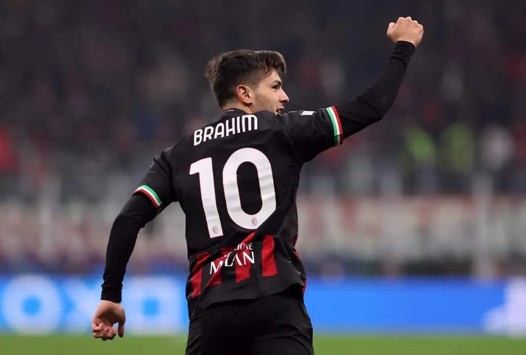 Brahim D&iacute;az celebrando un gol - Europa Press