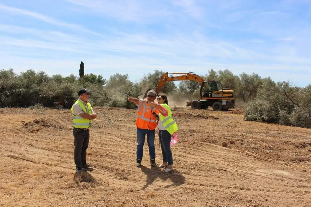 En marcha las obras del enlace de Espartinas con la A-49. - AYUNTAMIENTO DE ESPARTINAS