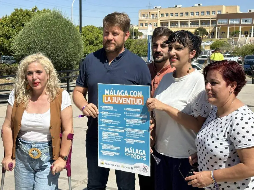 Propuestas para los j&oacute;venes. - Con M&aacute;laga