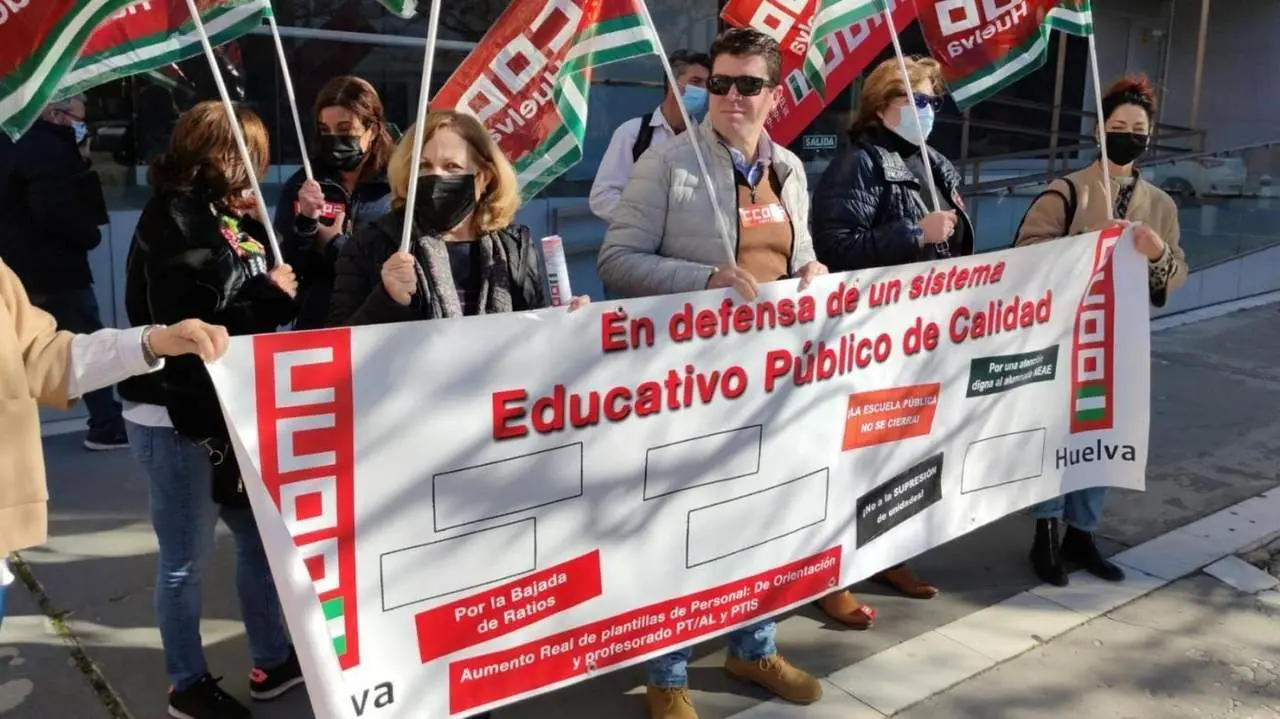 Una protesta de CCOO. - VH