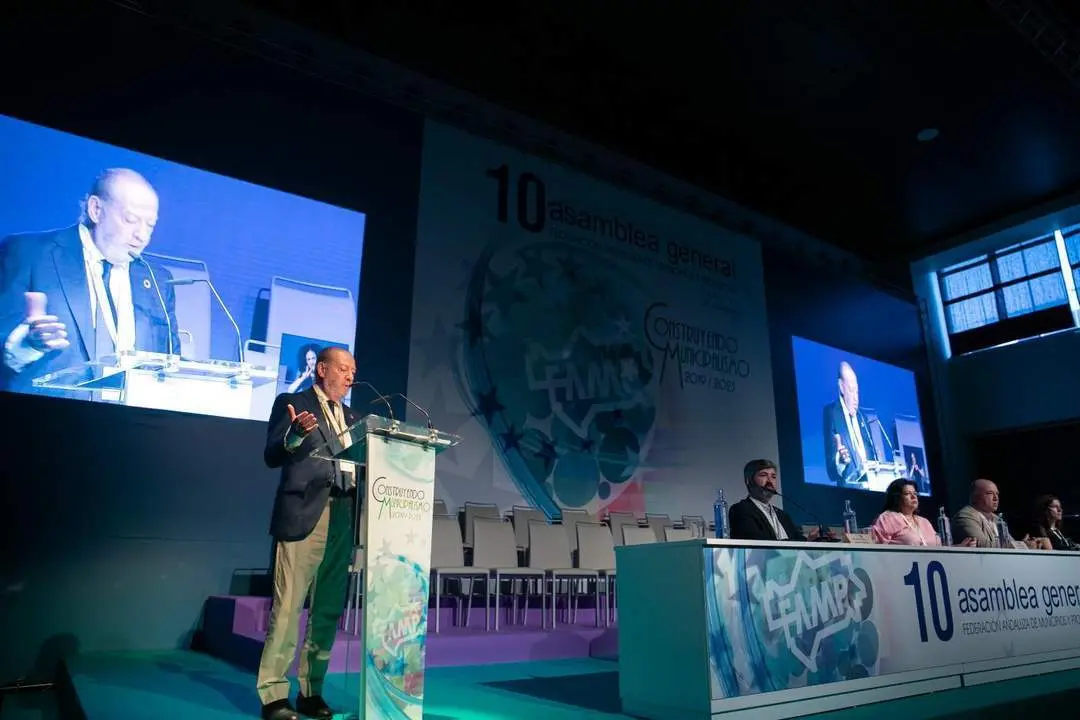 Acto de la Federaci&oacute;n Andaluza de Municipios y Provincias. - Europa Press