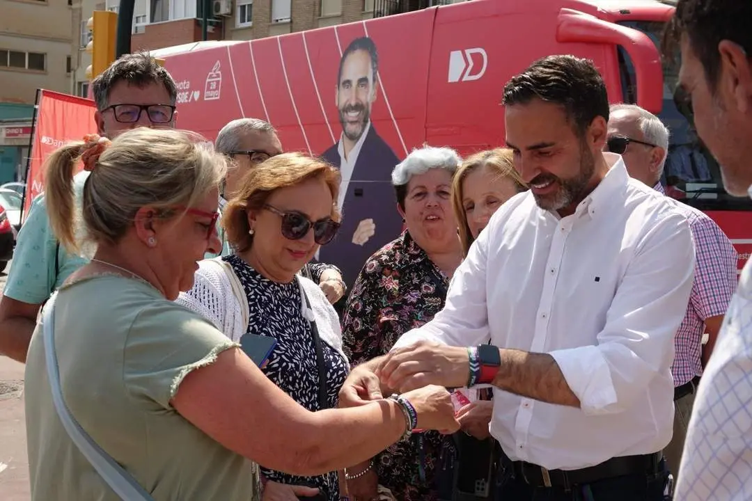 Daniel P&eacute;rez, candidato del PSOE a la Alcald&iacute;a de M&aacute;laga. - Psoe