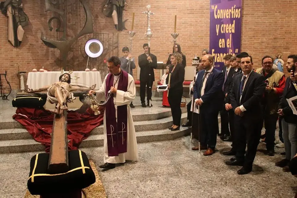 Sant&iacute;simo Cristo de las Aguas en su Sagrada Lanzada. - Viva Ja&eacute;n.