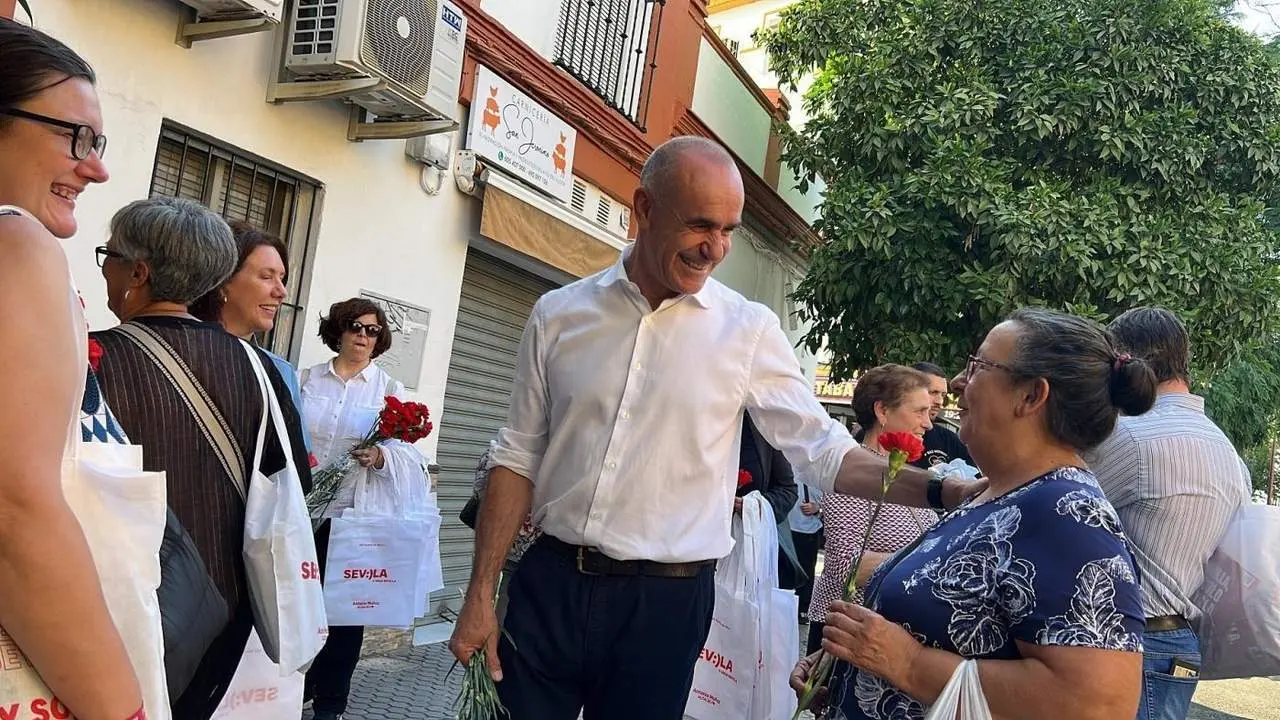 El alcalde y candidato del PSOE a la Alcald&iacute;a de Sevilla. - PSOE