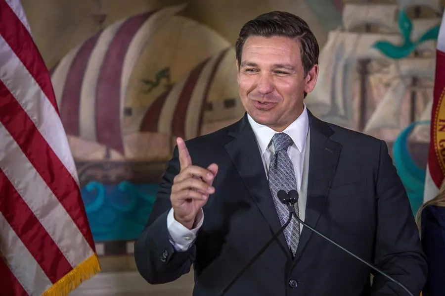 El gobernador de Florida, el republicano Ron DeSantis.  - EFE