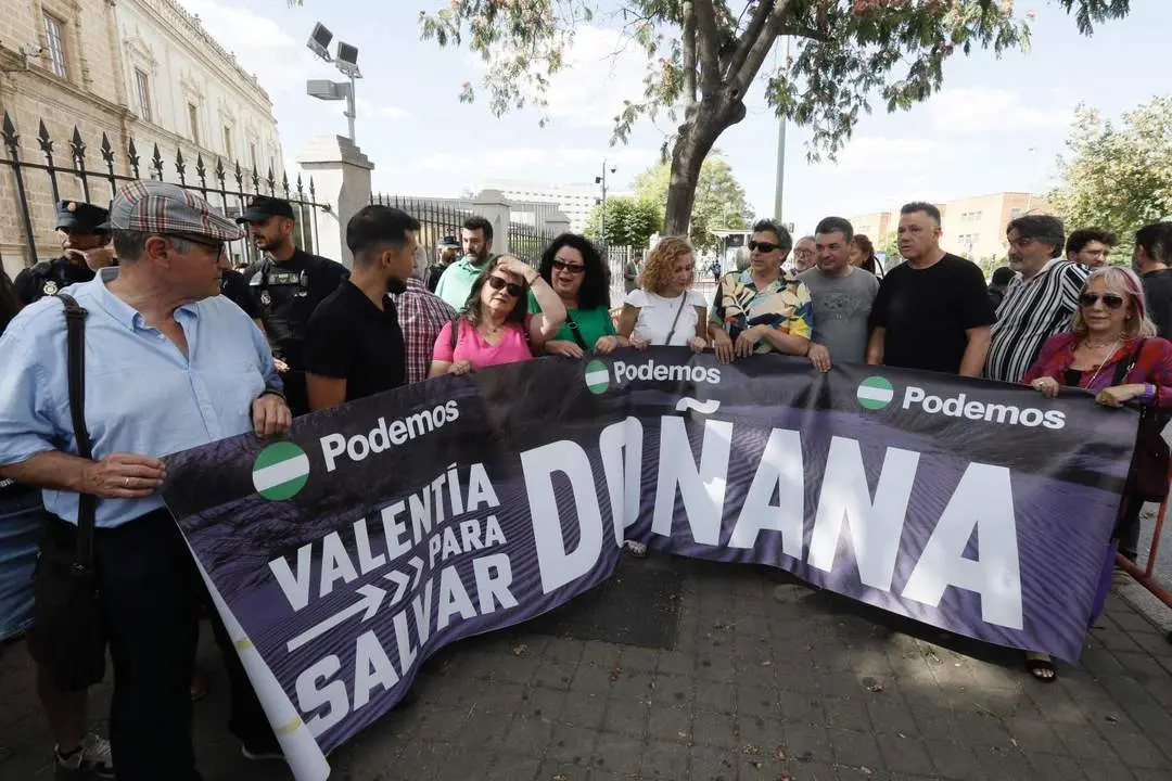 Protesta ante el Parlamento. - EFE