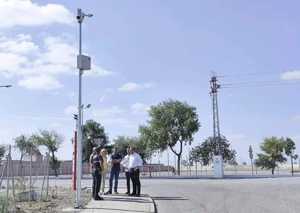 C&aacute;maras de vigilancia en pol&iacute;gonos industriales de Los Palacios.  - AYTO LOS PALACIOS