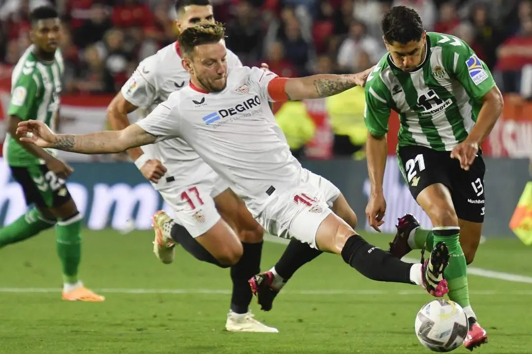 Imagen del Sevilla - Betis. - efe