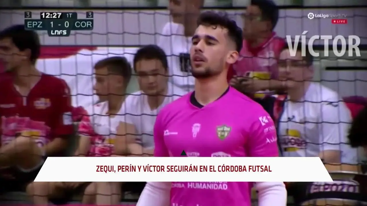 El C&oacute;rdoba Futsal renueva a Per&iacute;n, Zequi y V&iacute;ctor