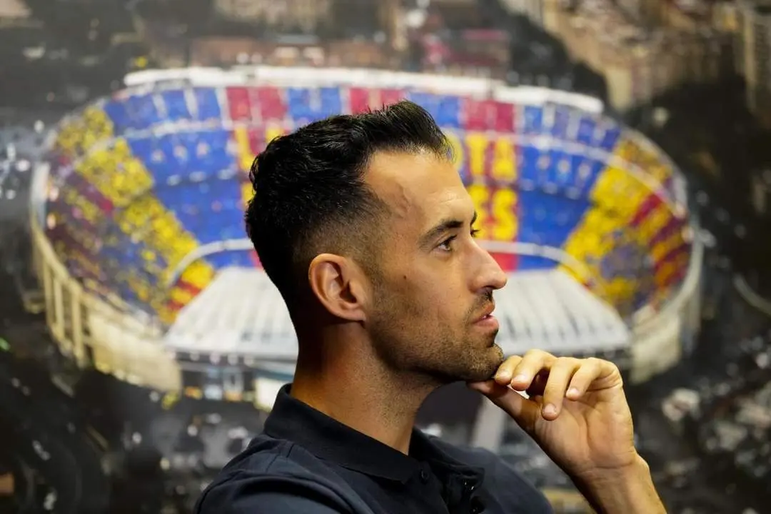 El capit&aacute;n del Barcelona, Sergio Busquets. - EFE