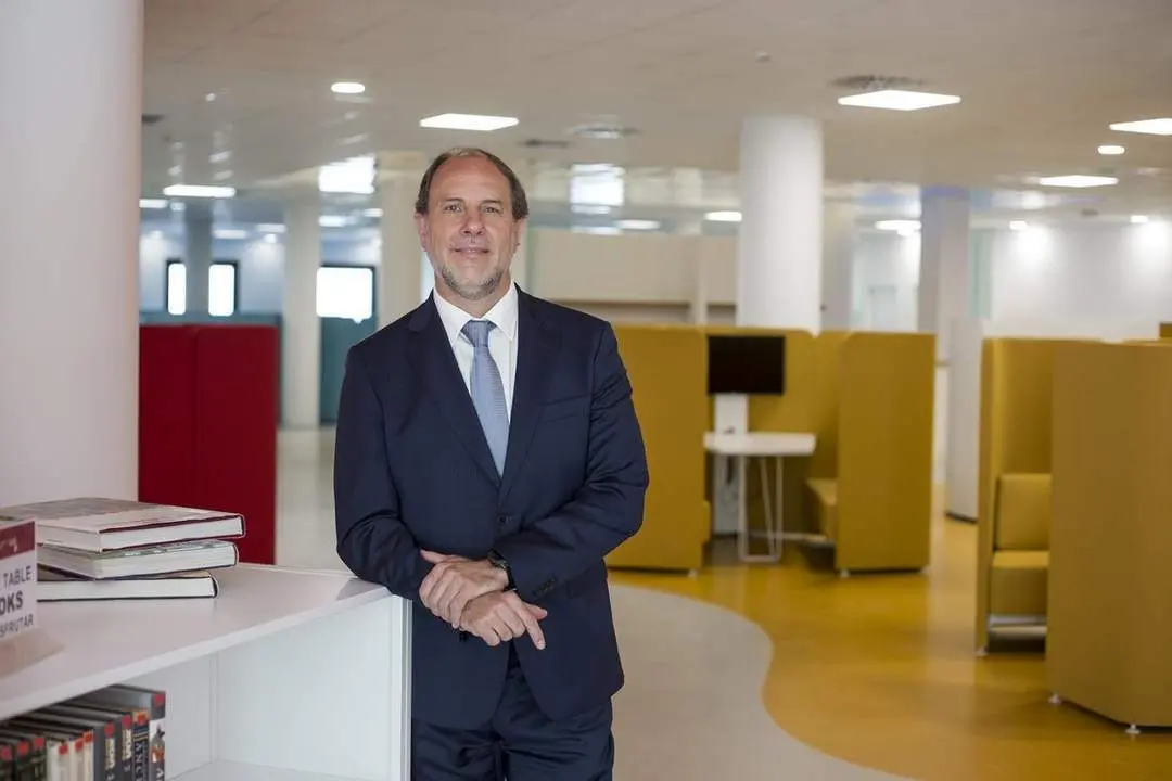 El rector de la Universidad de Ja&eacute;n, Nicol&aacute;s Ruiz. - Viva Ja&eacute;n.