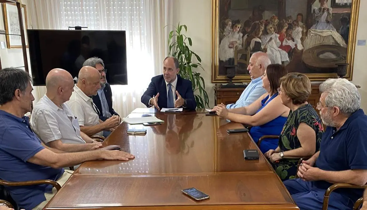 En la reuni&oacute;n con la Plataforma. - Viva Ja&eacute;n.