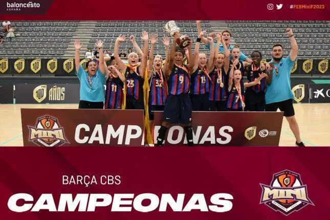 Campeonas. - FEB
