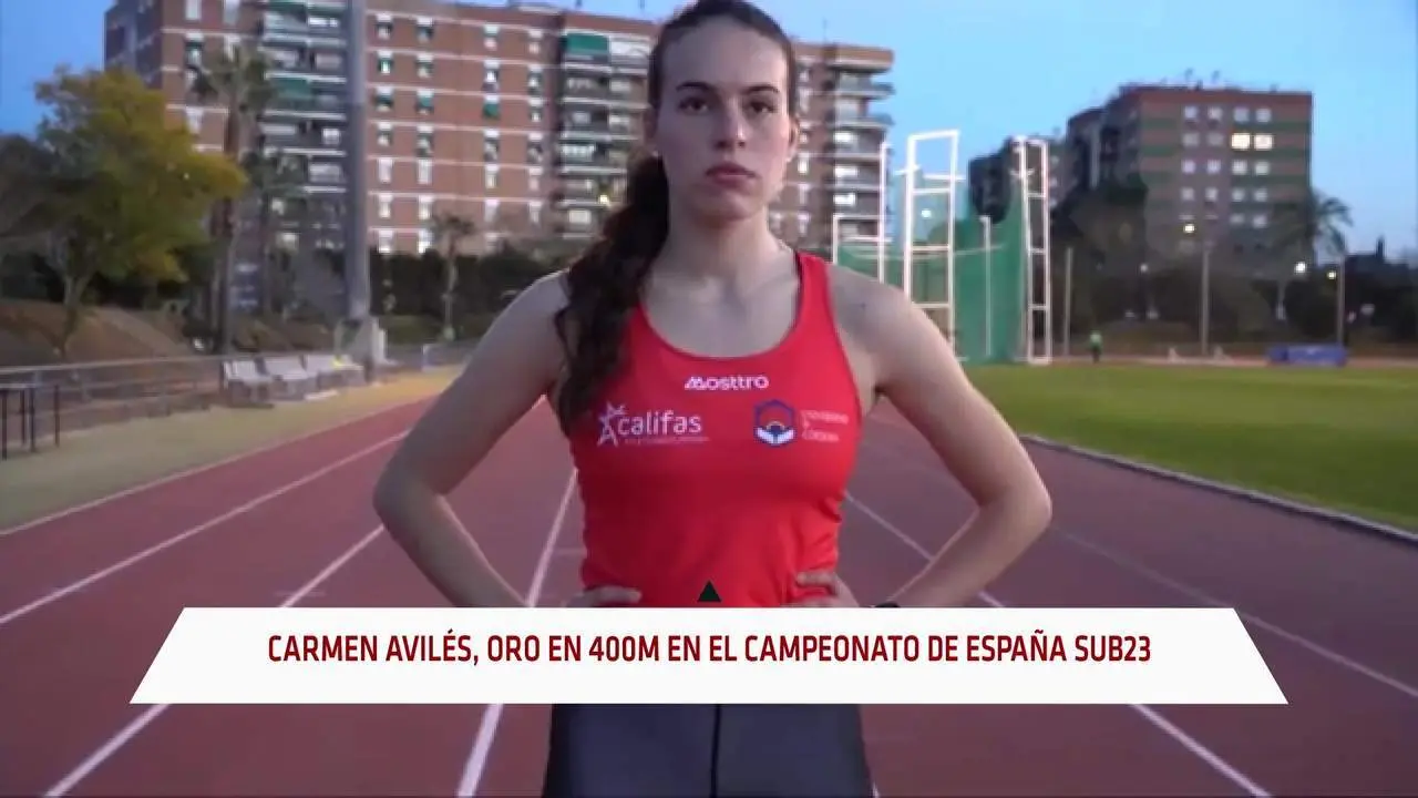 Carmen Avil&eacute;s brilla en el Campeonato de Espa&ntilde;a sub-23