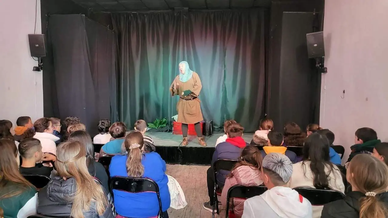En una de las funciones. - Viva Ja&eacute;n.