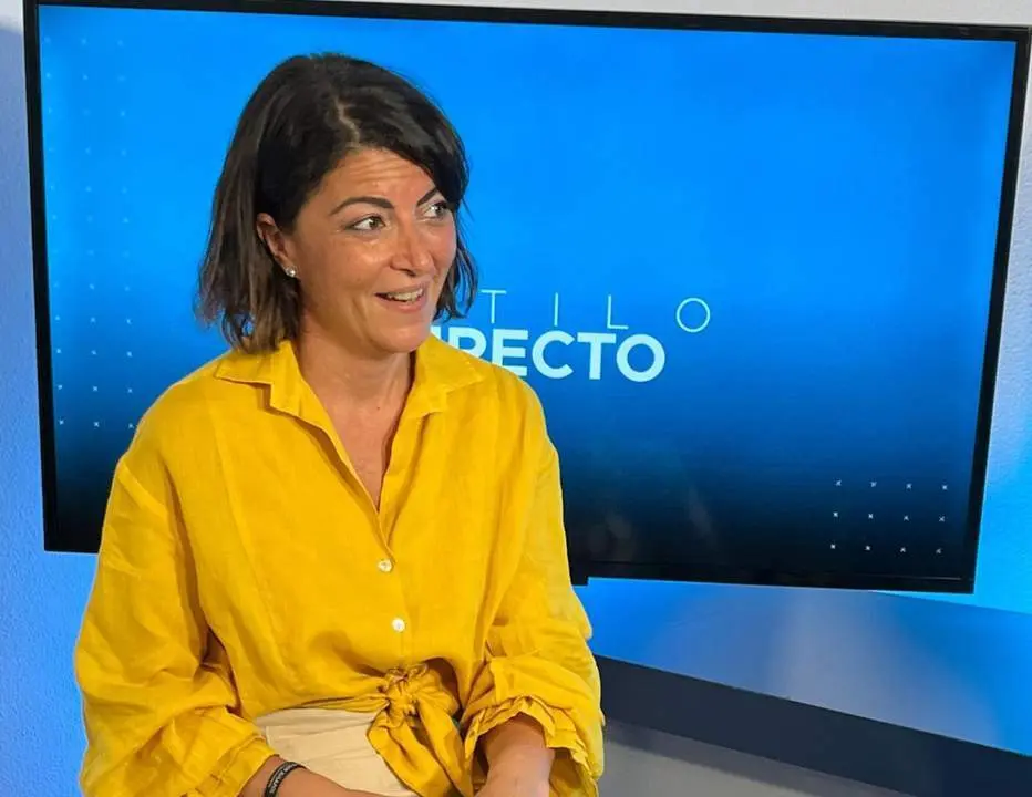 Macarena Olona en el programa 'Estilo Directo' de 7TV. - AI