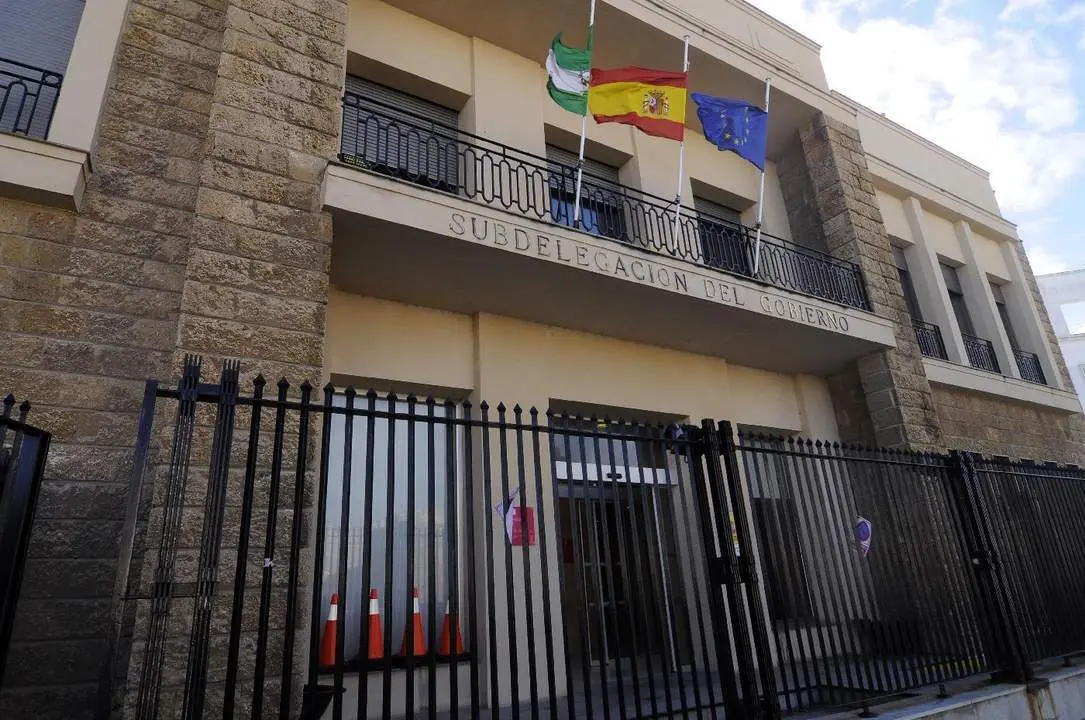 La fachada de la Subdelegaci&oacute;n del Gobierno de C&aacute;diz - Mario S&aacute;nchez