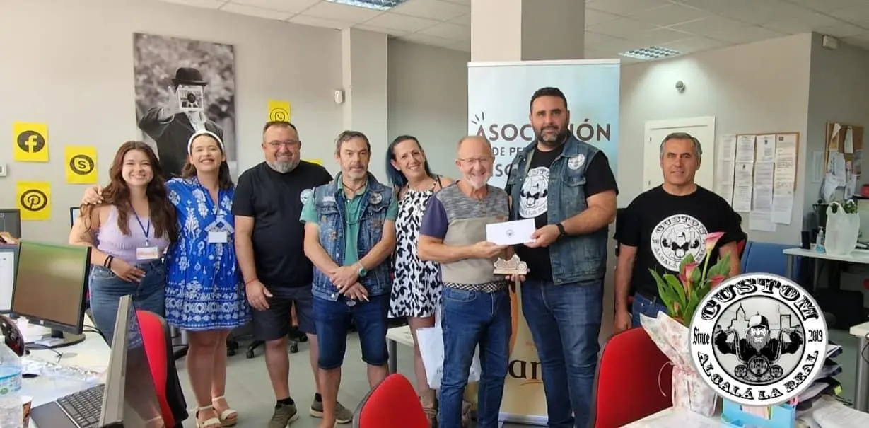 Donaci&oacute;n realizada hoy a la asociaci&oacute;n &Aacute;lamos.  - Custom Alcal&aacute;. 