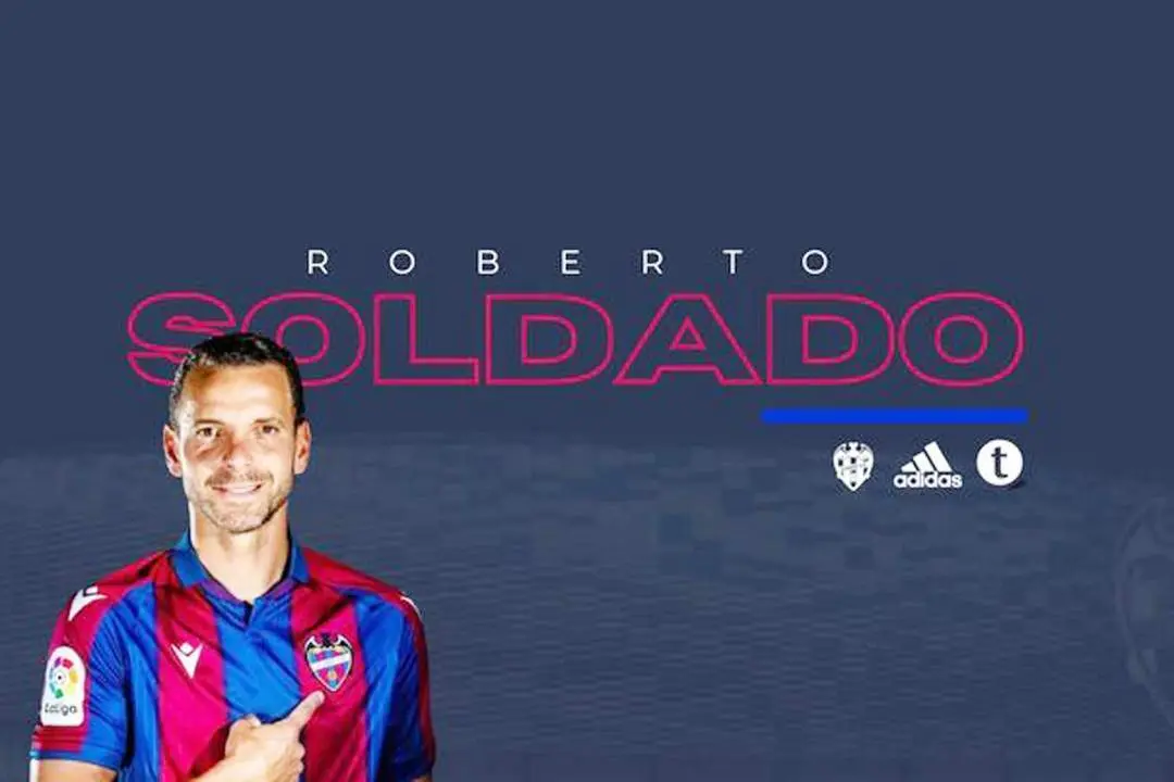 Soldado jug&oacute; en el Levante la pasada temporada - UDL